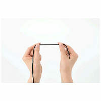 ライオン事務器　つづりひもストレッチタイプ　黒　No.180　1セット（100本：20本入×5袋）　（直送品）