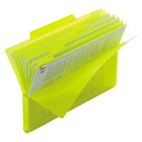 セキセイ　インデックスフォルダー　12インデックス　ライトグリーン　ACT-912-33　（直送品）