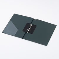 リヒトラブ リングファイル A4タテ 背幅36mm 黒 F877U-24 1セット（10冊入）