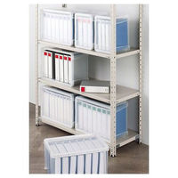 アイリスオーヤマ　ファイルコンテナ（B4）　55L　クリア　FRC-55　1箱（3個入）