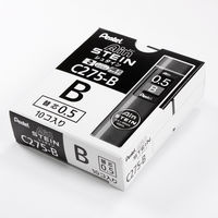 ぺんてる Ain替芯 シュタイン 0.5mm B C275-B 1箱(400本:40本入×10ケース)