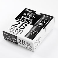 ぺんてる Ain替芯 シュタイン 0.5mm 2B C275-2B 1箱(400本:40本入×10ケース)