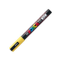 ポスカ 細字 黄 PC3M.2 水性マーカー 三菱鉛筆（uni）