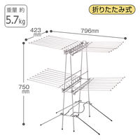 テラモト ＦＸマルチハンガー 1台