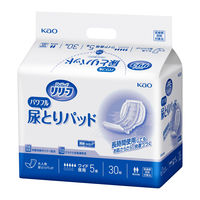 リリーフ　病院施設用　パワフル尿とりパッド　ワイド夜用5番　1箱(120枚：30枚入×4パック)　業務用　大人用紙おむつ　花王
