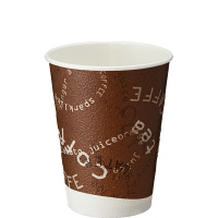【アウトレット】断熱カップ タヴォロッツァ 275ml（9オンス） 1箱（1000個：50個入×20袋）日本デキシー 紙コップ オリジナル