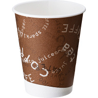 【アウトレット】断熱カップ タヴォロッツァ 400ml（14オンス） 1箱（1000個：50個入×20袋）日本デキシー 紙コップ オリジナル