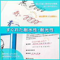 アスクル ノック式ゲルインクボールペン 0.5mm 黒 30本 AJJ15-BK  オリジナル