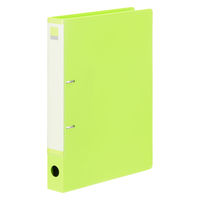 Matakul D型ツイストリングファイル 背幅36mm グリーン 表紙部分に使用済みクリアホルダーからつくった再生材30％配合 30冊 オリジナル