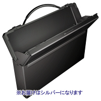 リヒトラブ　ダレスバッグ　シルバー　A660-26