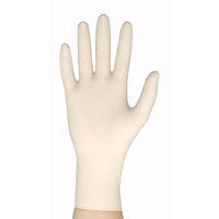 リーブル　バリアローブ No.2410 ラテックス手袋 ハイグリップ　パウダーフリー　Lサイズ　1箱（100枚入）（使い捨てグローブ）