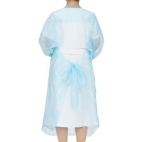 リーブル　バリアローブ ポリガウンライト ブルー　M　No.2920　1箱（10枚入）