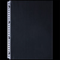 アスクル　リング式ファイル用ポケット　A4タテ　30穴　丈夫な穴で20枚収容　1セット(300枚)  オリジナル