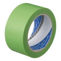 【養生テープ】 寺岡製作所 P-カットテープ No.4140 塗装養生用 若葉色 幅50mm×長さ25m 1セット（5巻入）