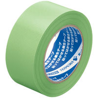 現場のチカラ 貼ってはがせる養生テープ 若葉色 幅50mm×長さ50m 寺岡製作所 1セット（90巻入）  オリジナル