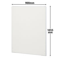 トーカイスクリーン E-placeパネル クロスタイプ 幅900mm高さ1105mm用 オフホワイト 1枚（取寄品）
