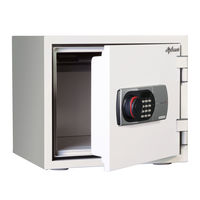 【設置込】ディプロマット デジタルテンキー式耐火・耐水金庫 19L 幅412×奥行399×高さ360ｍｍ 119EN88WR（直送品）