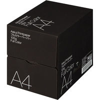 フルカラー印刷対応 マルチペーパー フルカラーペーパー 105g A4 1箱（2000枚：500枚入×4冊）国内生産品　FSC認証　アスクル オリジナル