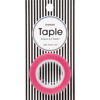 寺岡製作所 Taple（テープル）小巻 ピンク 幅15mm×長さ5m 4145 1箱（10巻入）