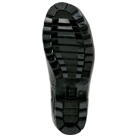 アイトス　安全ゴム長靴（糸入り三層構造）　ネイビー×イエロー　AZ4703-008-26　（直送品）
