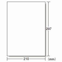 エーワン（A-one）ラベルシール 表示・宛名ラベル マット紙 プリンタ兼用 封筒  A4 ノーカット 500シート 徳用 28719