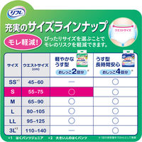 リフレ　大人用紙おむつ　はくパンツ　軽やかなうす型　お得用パック　S　18336　1パック（36枚入）　リブドゥコーポレーション