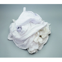 【布ウエス】エイ・エム・ジェイ 白伸ウエス NO.5-2K 1パック（2kg）