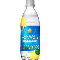 ポッカサッポロ サッポロクリアタンサンレモン 500ml PET 1セット（48本）