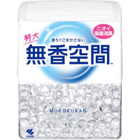 無香空間 特大 消臭剤 本体 無香料 消臭ビーズ 630ｇ 1セット（5個） 小林製薬
