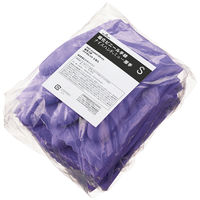 【ビニール手袋】「現場のチカラ」 塩化ビニール手袋 簡易包装ナイスハンドミュー厚手 バイオレット S 5双 ショーワグローブ  オリジナル