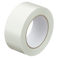 【床養生におすすめ】 現場のチカラ 貼ってはがせる養生テープ 弱粘着 半透明 幅50mm×長さ50m 寺岡製作所 1巻  オリジナル