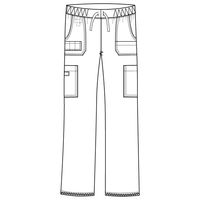 フォーク ディッキーズ カーゴパンツ ガンメタL 5017sc-5-L 1枚　スクラブ