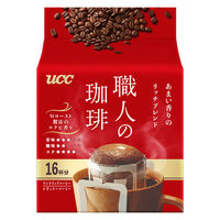 UCC上島珈琲 職人の珈琲 ワンドリップコーヒー あまい香りのリッチブレンド 1セット（16杯分×6） ドリップコーヒー