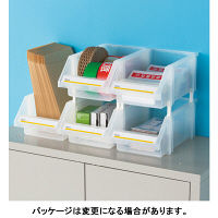 【パーツボックス】　現場のチカラ　組み合わせ収納ボックス　クリア　L オリジナル