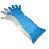 ファーストレイト CPEピッタリロング手袋 M/L クリアー FR-5546 1箱(50枚入)