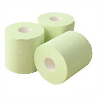 【アウトレット】トイレットペーパー 古紙配合 香水の香り シングル 120m パステルピュアグリーン 1パック（6個入） 泉製紙