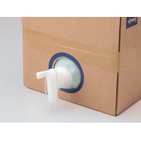 熊野油脂　スクリット弱酸性ボディソープ１８Ｌ　1個　注ぎ口コック付