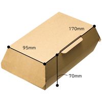 ランチボックス　未晒し　S　1箱（200枚）