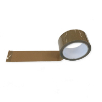 【アウトレット】「現場のチカラ」軽梱包用OPPテープ　0.05mm厚　茶　100m巻　1セット（150巻：50巻入×3箱）　アスクル オリジナル