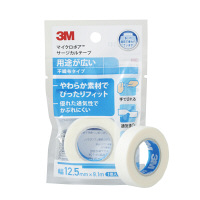 スリーエム 3M マイクロポア サージカルテープ（医療用テープ） 不織布 12.5mm×9.1m 1530EP-0 1巻
