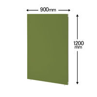 トーカイスクリーン MSパネル クロスパネル グリーン 高さ1200×幅900mm MS-1209GR 1枚（取寄品）