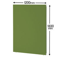 トーカイスクリーン MSパネル クロスパネル グリーン 高さ1830×幅1200mm MS-1812GR 1枚（取寄品）