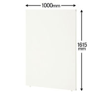トーカイスクリーン MSパネル クロスパネル オフホワイト 高さ1615×幅1000mm MS-1610OW 1枚