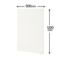 トーカイスクリーン MSパネル クロスパネル オフホワイト 高さ1200×幅900mm MS-1209OW 1枚