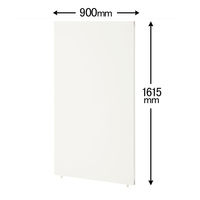 トーカイスクリーン MSパネル クロスパネル オフホワイト 高さ1615×幅900mm MS-1609OW 1枚