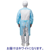 ポリエチレンガウン　ゴムタイプ　ホワイト　フリーサイズ　PEG-3　1箱（20枚入）　伊藤忠リーテイルリンク