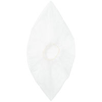 【シューズカバー】 川西工業 「現場のチカラ」 ポリエチレンシューズカバー クリア 1セット（100枚入×5袋）  オリジナル