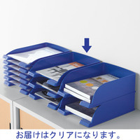 ライツ　レタートレー　スタンダード　クリア　A4タテ　10個　5227-00-03