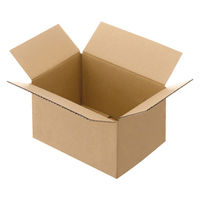 【80サイズ】現場のチカラ エコノミータイプ 軽梱包用ダンボール 外寸：幅315×奥行225×高さ178mm 1セット（120枚：20枚×6） オリジナル