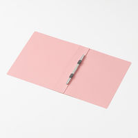 フラットファイル厚とじ A4タテ 30冊 ピンク アスクル  オリジナル